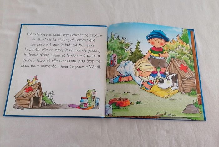 Livre les aventures de Lola et woufi un mal de chien ! - photo numéro 4