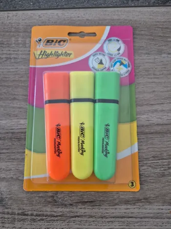 Lot de 3 fluo s