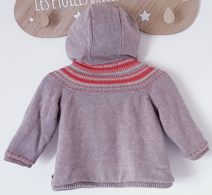 🍂 Gilet fourré à capuche - Obaibi - 18 mois 🍂 - photo numéro 9