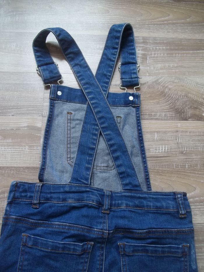 Salopette jean troué La Redoute 10 ans (Combi1) - photo numéro 6