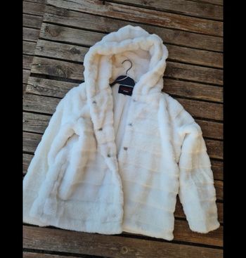 Manteau veste poil d'hiver