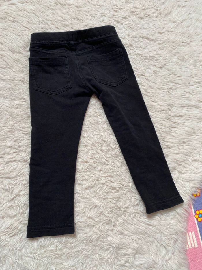 Jegging Charlie & Prune 18m-24m noir - photo numéro 3