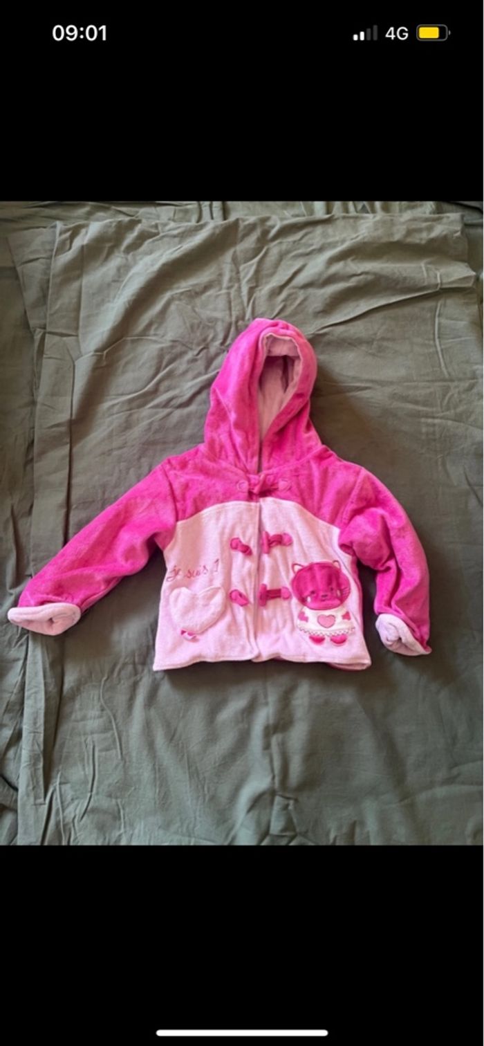 Ensemble veste, pantalon et pull 12 mois - photo numéro 3