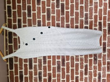 Robe longue à rayures - Zara - Taille L