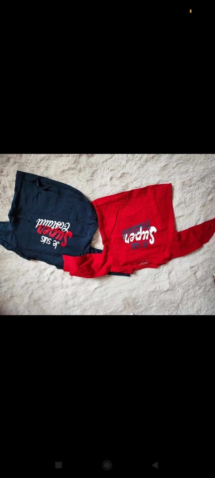 Lot de teeshirt - photo numéro 2