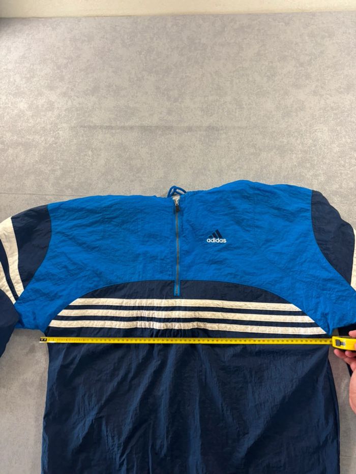 Veste à capuche 1/4 Zip Adidas Vintage y2k Taille L - photo numéro 10