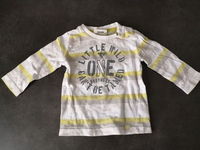 T-shirt manches longues rayures