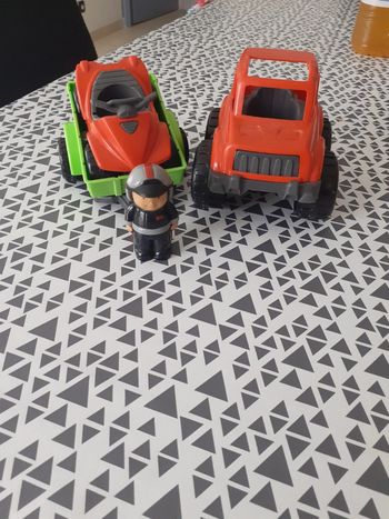 Lot 4x4 remorque et quad