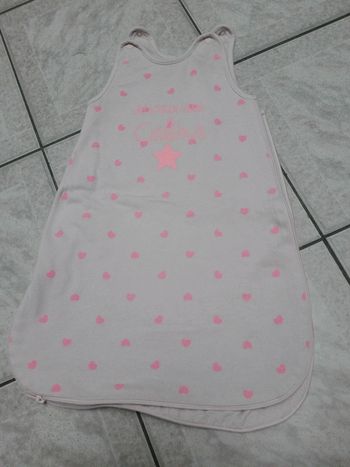 Turbulette gigoteuse rose coeur étoile