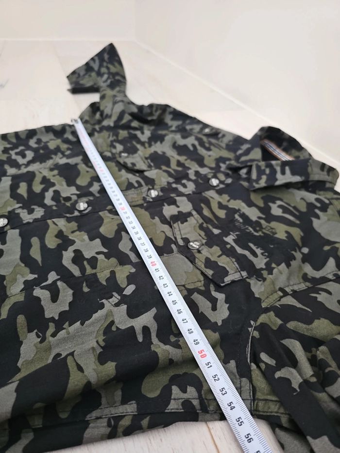 Chemise camouflage Angelo Litrico taille M - photo numéro 11