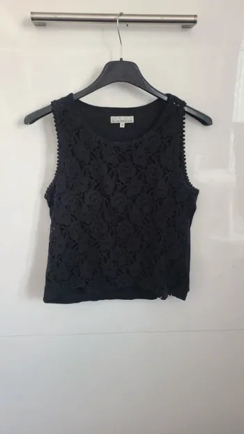 Debardeur dentelle devant undiz