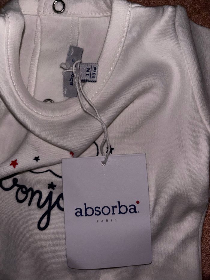 T-shirt De la Absorba Original Neuf Étiquetés ( -70% ). - photo numéro 4