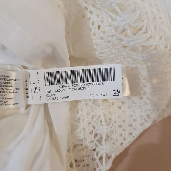 Très joli haut champagne ajouré et doublé Taille S Breal - photo numéro 8