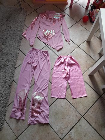 Ens déguisement pantalon tunique 12 ans polyester