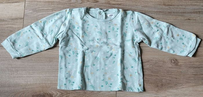 Pyjama épais fleuri taille 36 mois - photo numéro 2