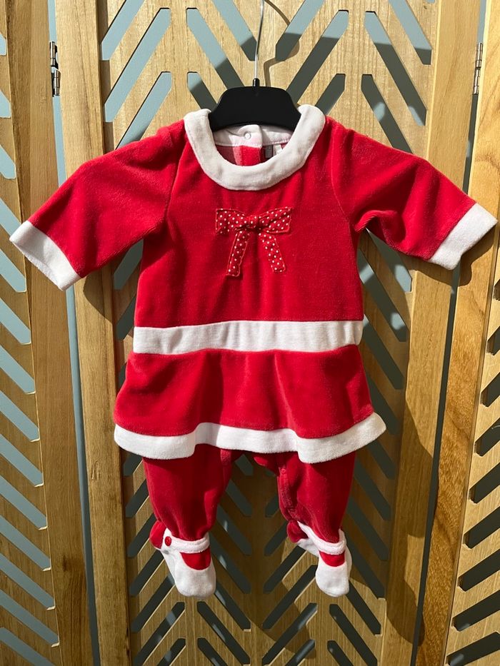 Pyjama Noël bébé fille 3m - photo numéro 4