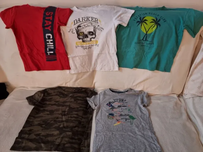 T shirts manches courtes 10 ans garçon - photo numéro 2