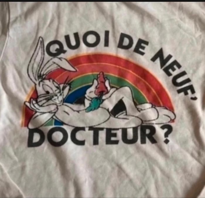 T-shirt / Sous-pull à manches longues TRÈS BON ÉTAT pour garçon taille 4 ans couleur blanc - photo numéro 5