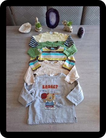 Lot de 5 T-shirt 18 mois