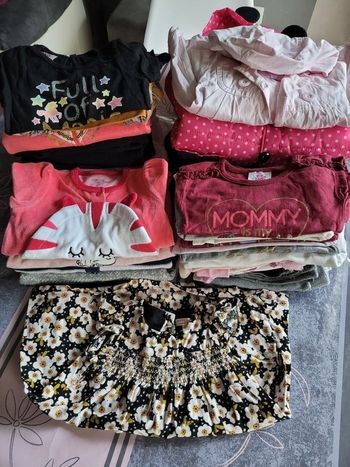 Lot vêtements fille