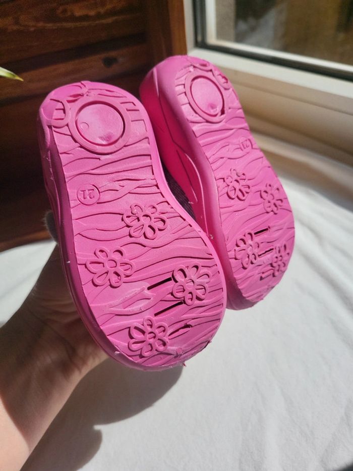 Chaussons fermés scratchs souris 21 - photo numéro 4