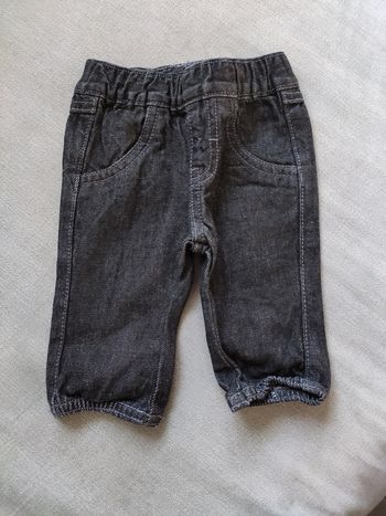 Jean noir 3 mois Kiabi