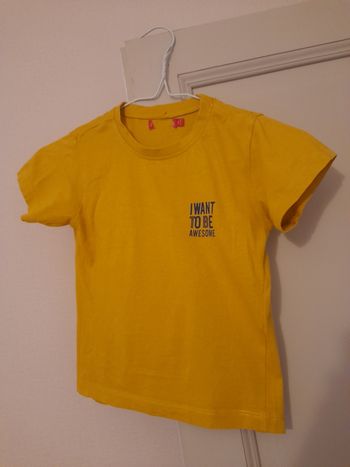 Tee shirt garcon été