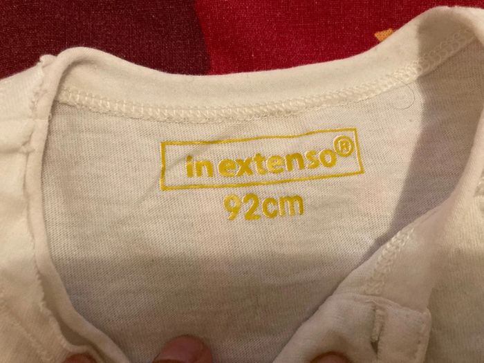 Tee shirt manches longues in extenso 24 mois - photo numéro 2