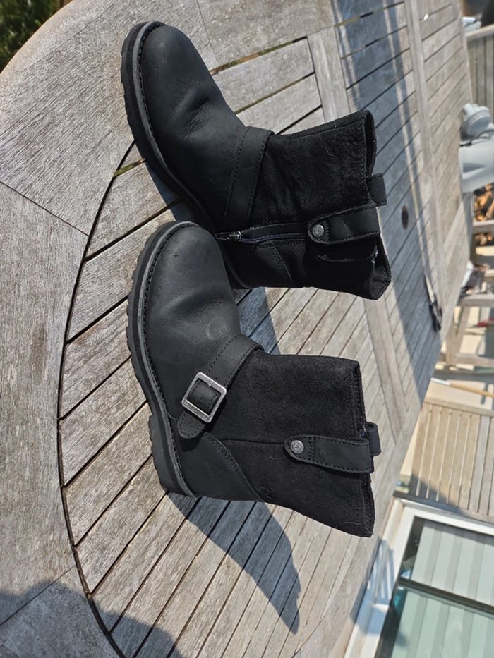 Bottines timberland noire taille 34 - photo numéro 3