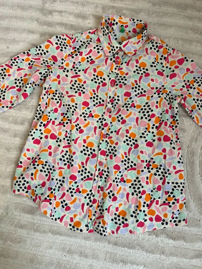 Chemisier Benetton 8/9 ans - photo numéro 4