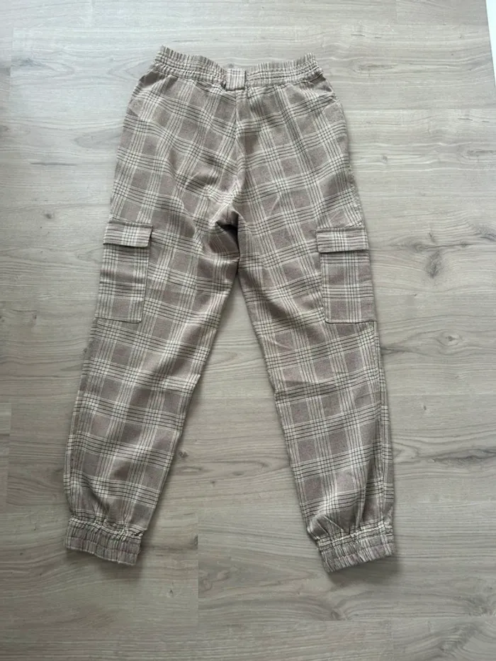 Pantalon à carreaux - Stradivarius - photo numéro 2