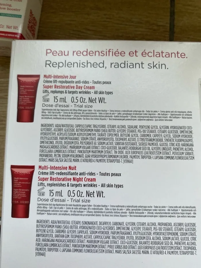 Coffret Cadeau Clarins – Soin Anti-Âge Complet - photo numéro 4