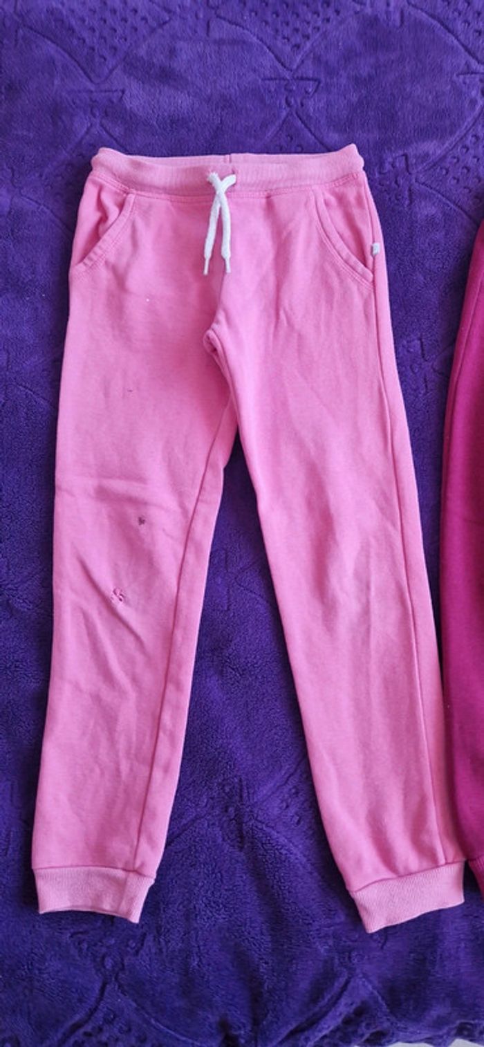 Lot de 2 joggings fille 6/7 ans - photo numéro 3