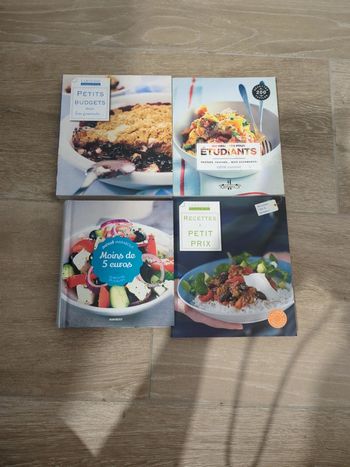 Lot livres cuisine petit budget
