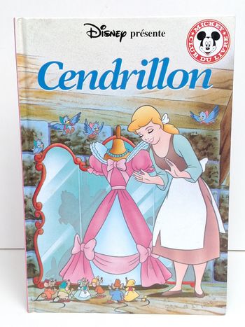 Livre Disney club du livre Cendrillon 
