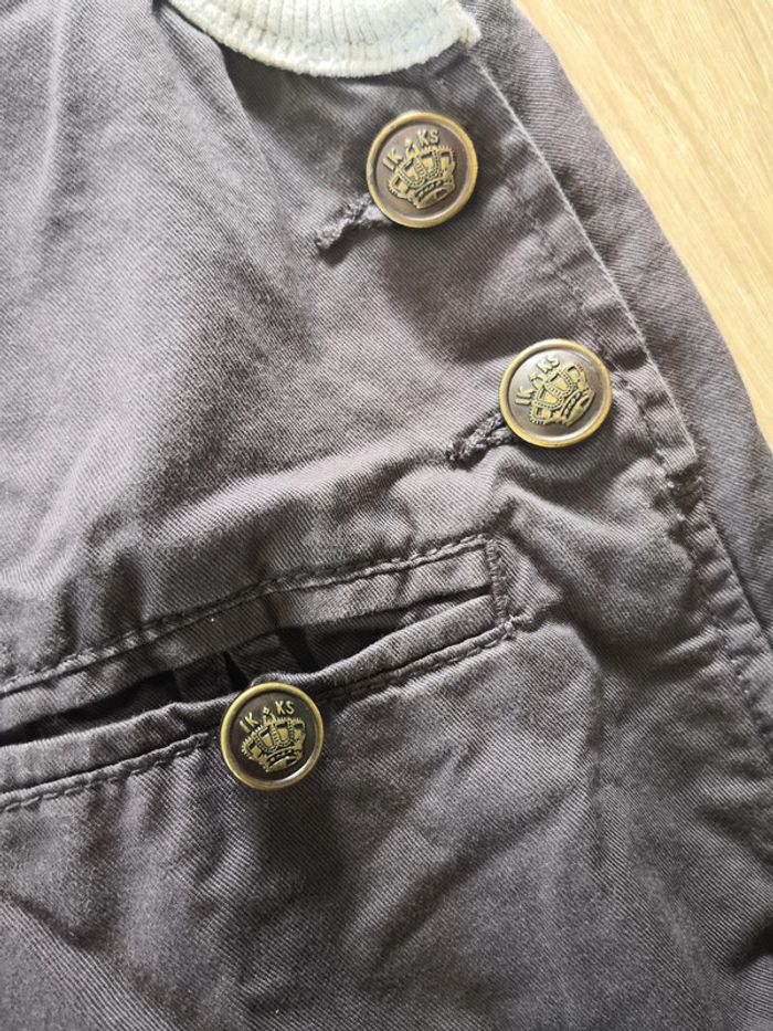 Jolie robe salopette IKKS 10 ans parfait état - photo numéro 4