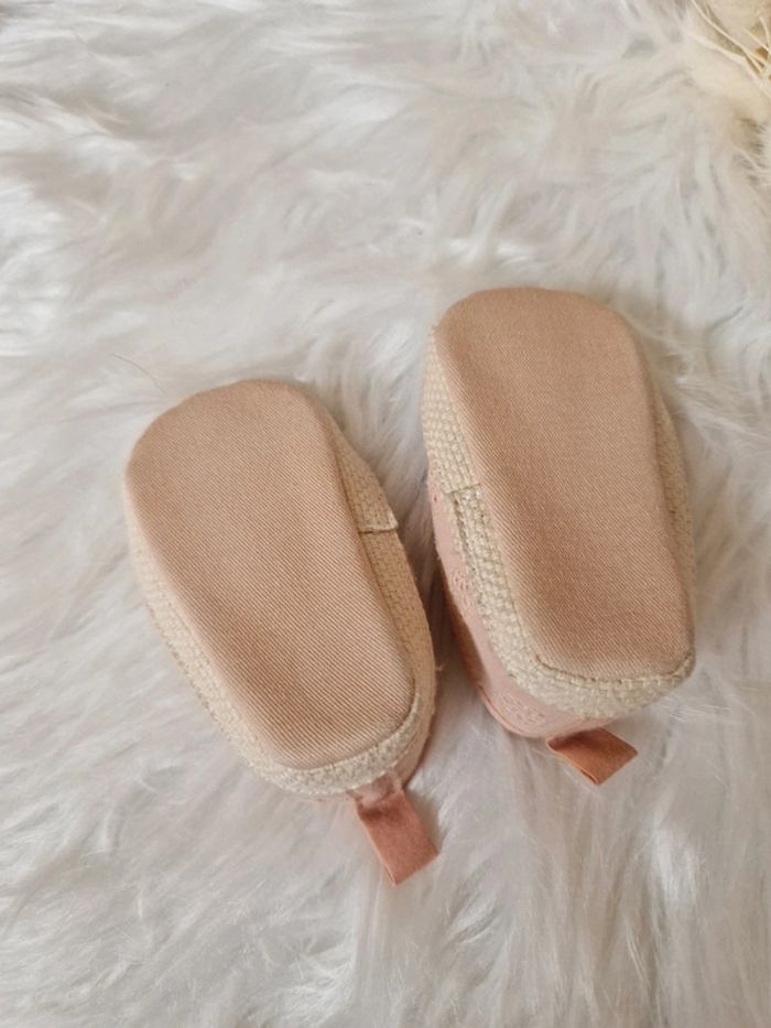 🌸 Chaussures rose bébé Kiabi 3 - 6 mois - photo numéro 3