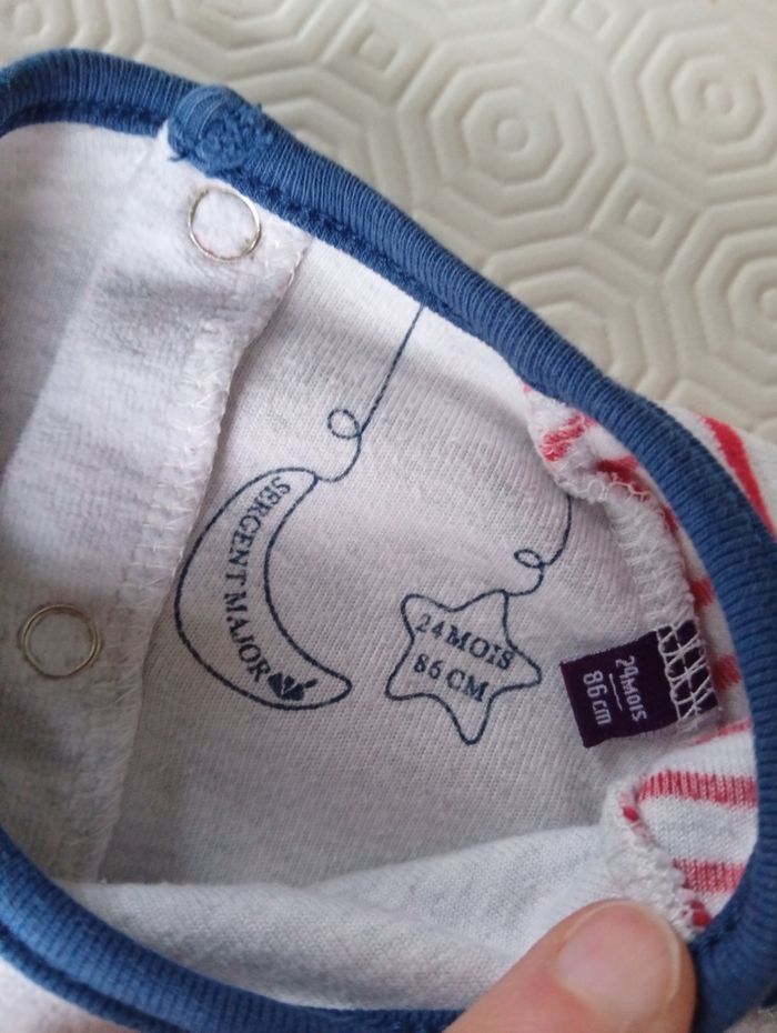 Pyjama Sergent Major taille 24 mois - photo numéro 4