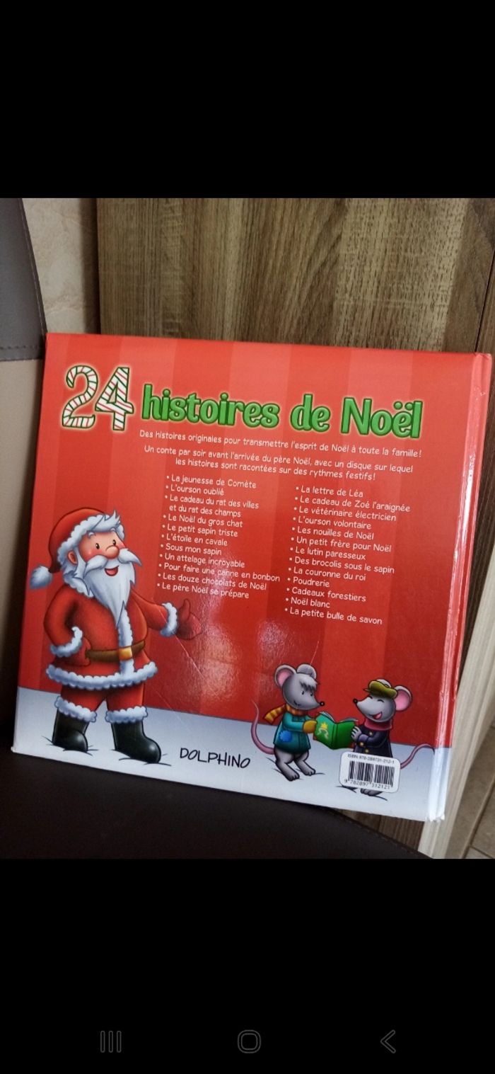 Livre CD audio 24 histoires. Noël - photo numéro 2