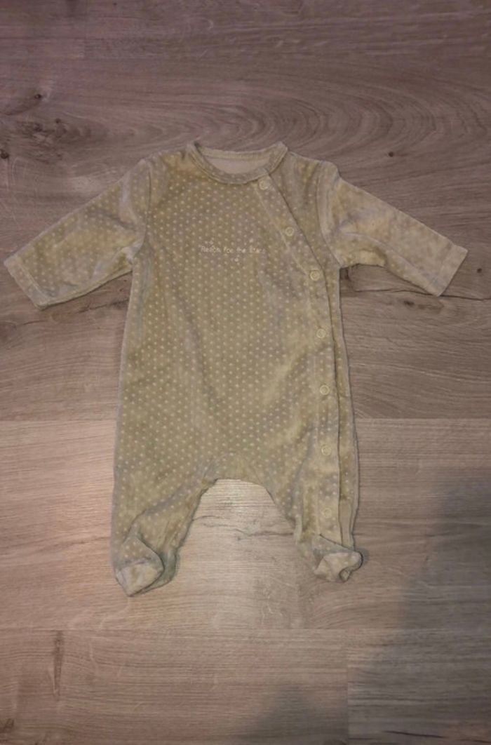 Lot de 2 grenouillères taille 1 mois - photo numéro 3