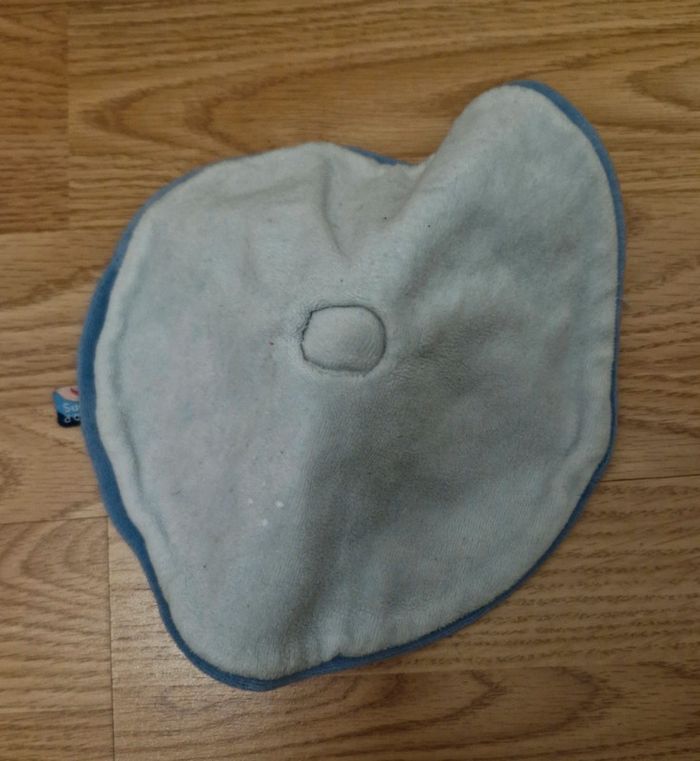 Doudou rond chien bleu - photo numéro 2