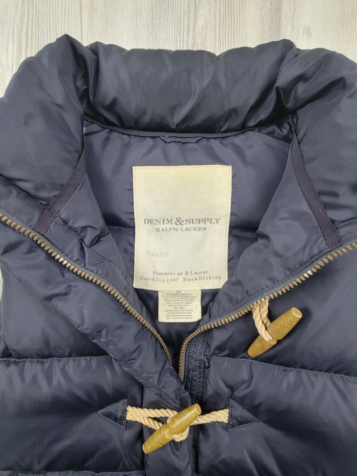 Doudoune sans manches Denim & Supply Ralph Lauren – Taille S – Bleu marine - photo numéro 2