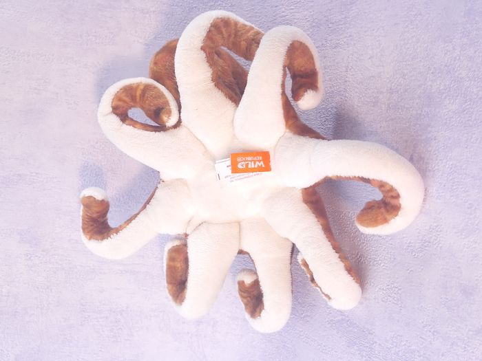 Peluche pieuvre octopus Wild republic - photo numéro 4