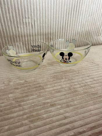 Lot 2 bols Disney Mickey