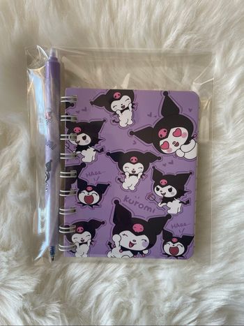 Carnet + stylo kuromi