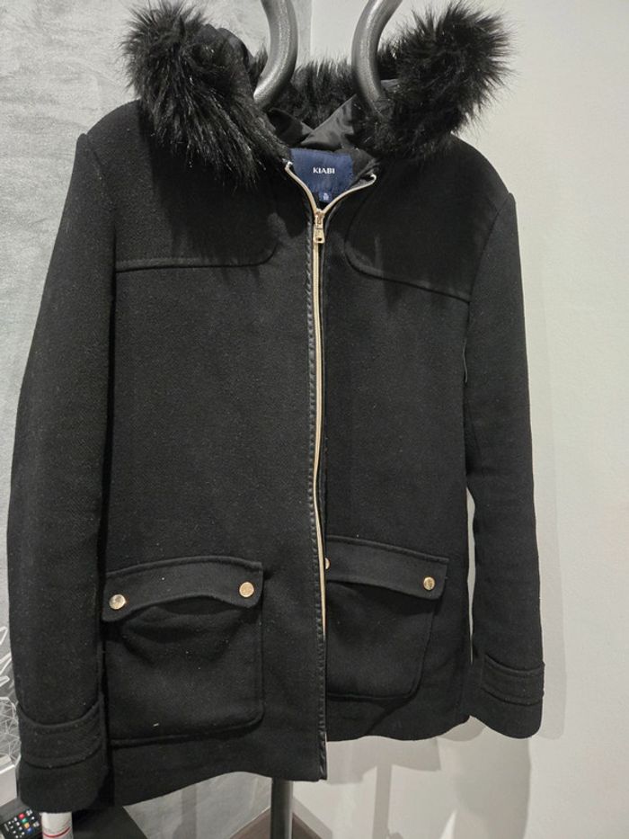 Manteau kiabi T.46 noir