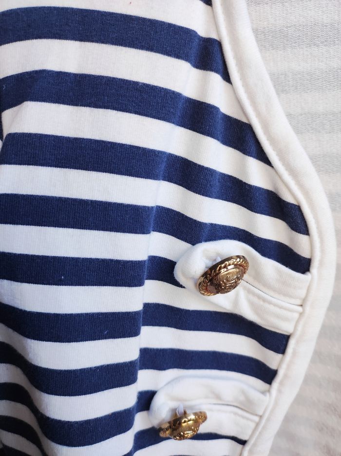 Veste marinière courte - photo numéro 4