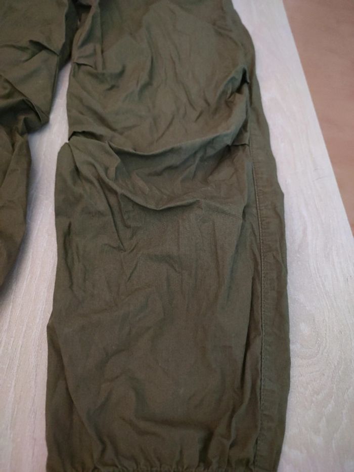 Pantalon parachute kaki Gémo 10 ans - photo numéro 2