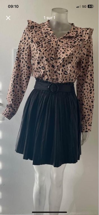 Jupe en cuir