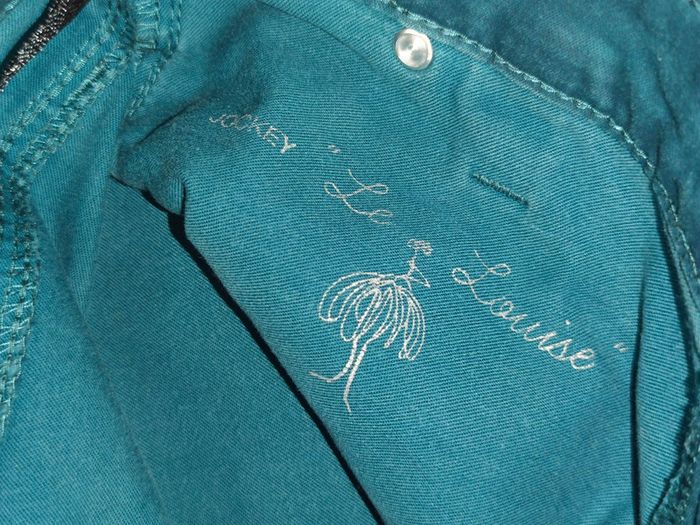 Jean ine step jockey le Louise t29 us (correspond à un 38) bleu turquoise - photo numéro 4
